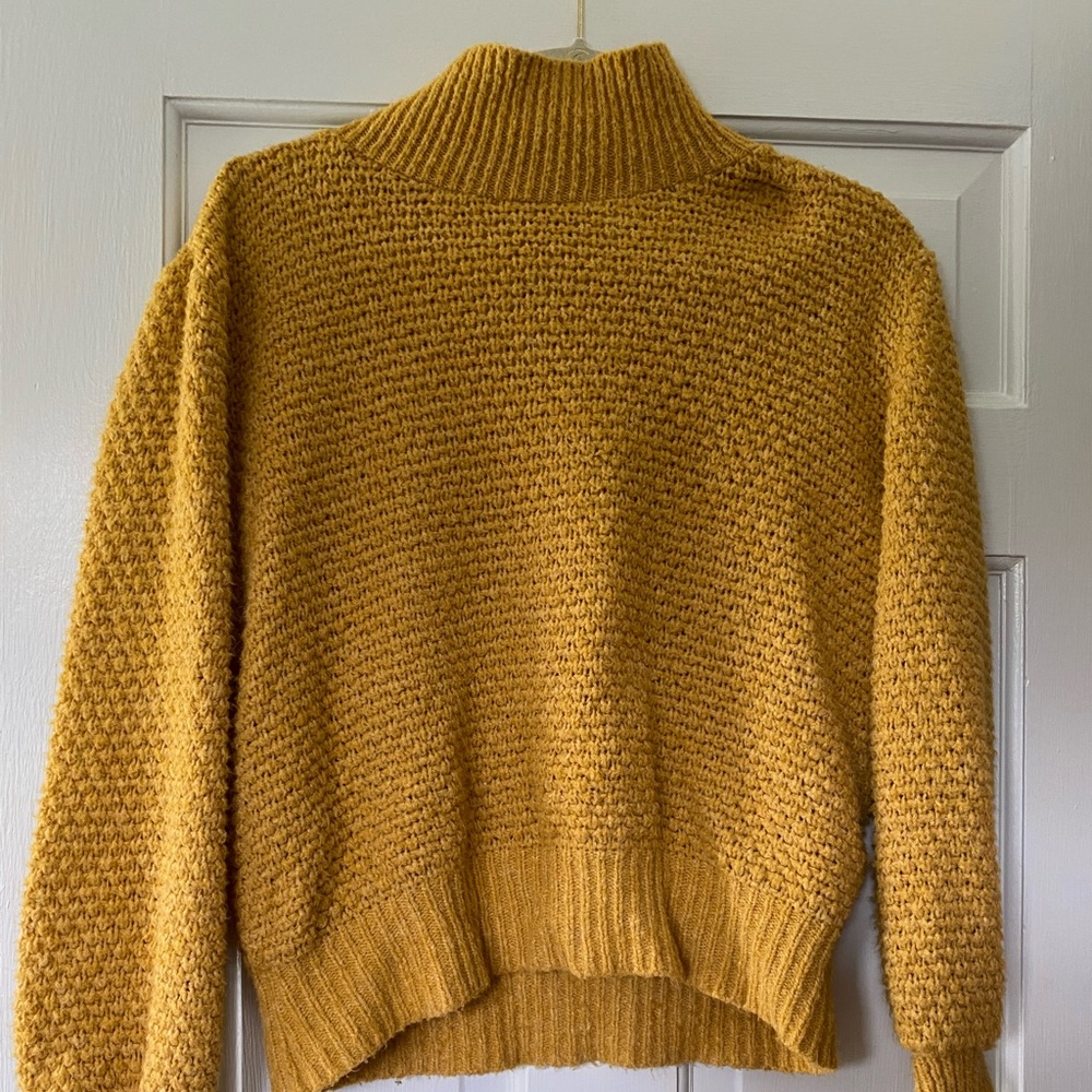Express Mock Turtleneck dolman sleeve sweater